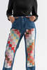 Carleen Patchwork Jeans - Oak Quilt - Thumbnail 1