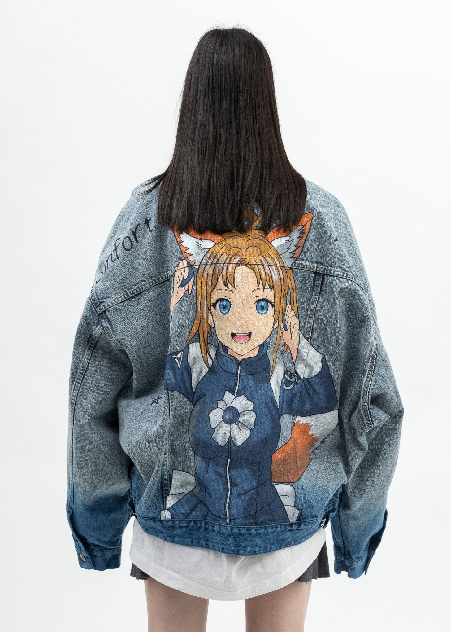 ANIME-PRINT-Denim-Jacket--Fox-