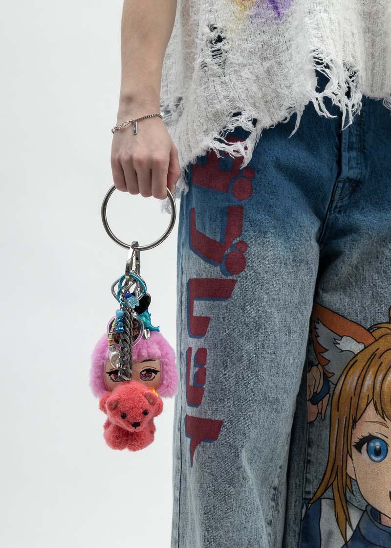 Doublet OSHI-NUI Key Chain - Multi | Garmentory
