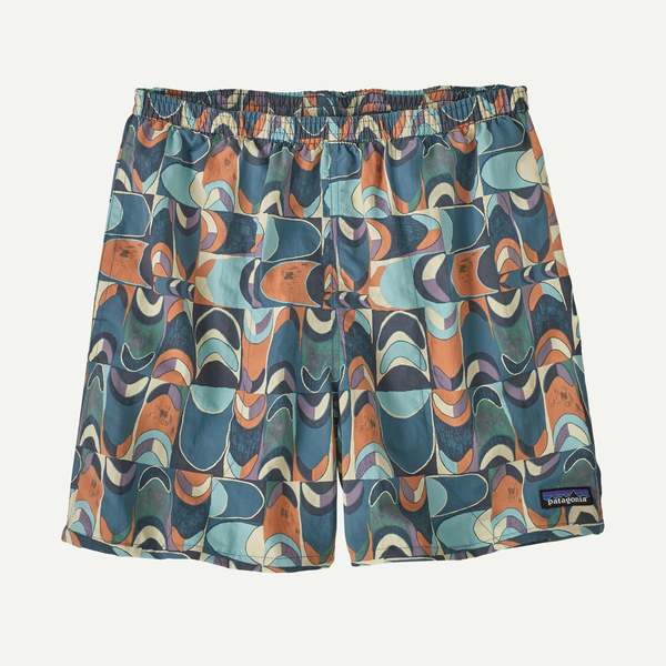 Patagonia Baggies Shorts 5" - Swallowtail Geo: Still Blue
