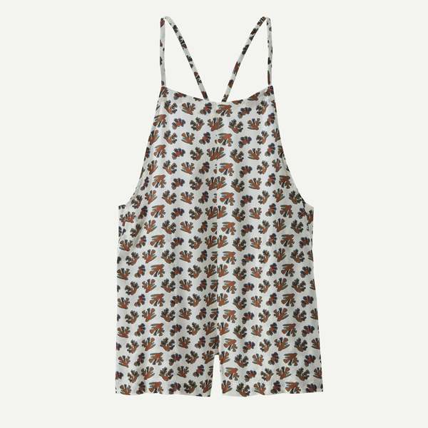 Patagonia Women's Tidal Threads Romper - Oh Coral/Wool White