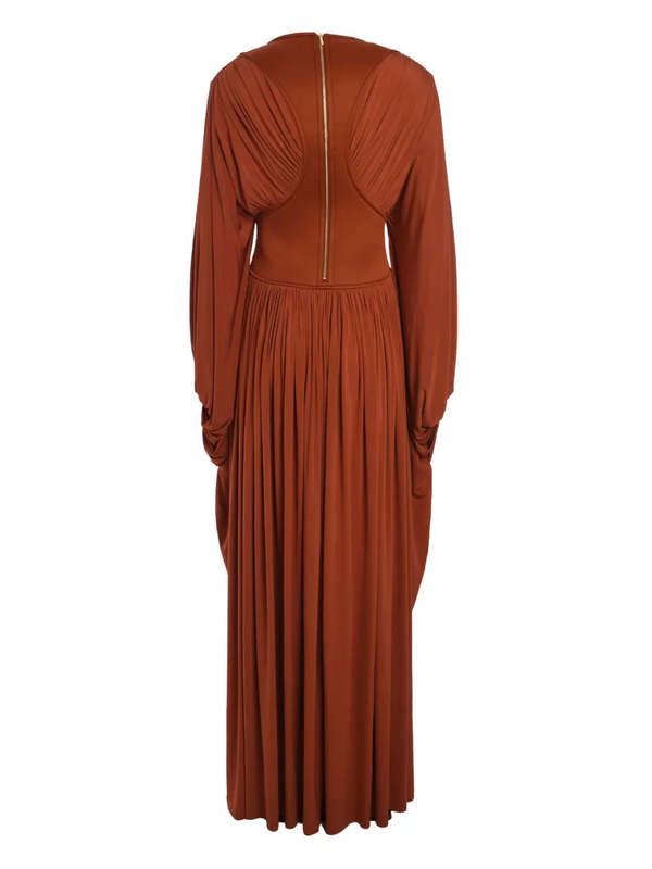 maxi dress with strappy back Long Satin Cowl Neck Prom Maxi Dress with Open Back & Adjustable Strap –  The Dress Outlet