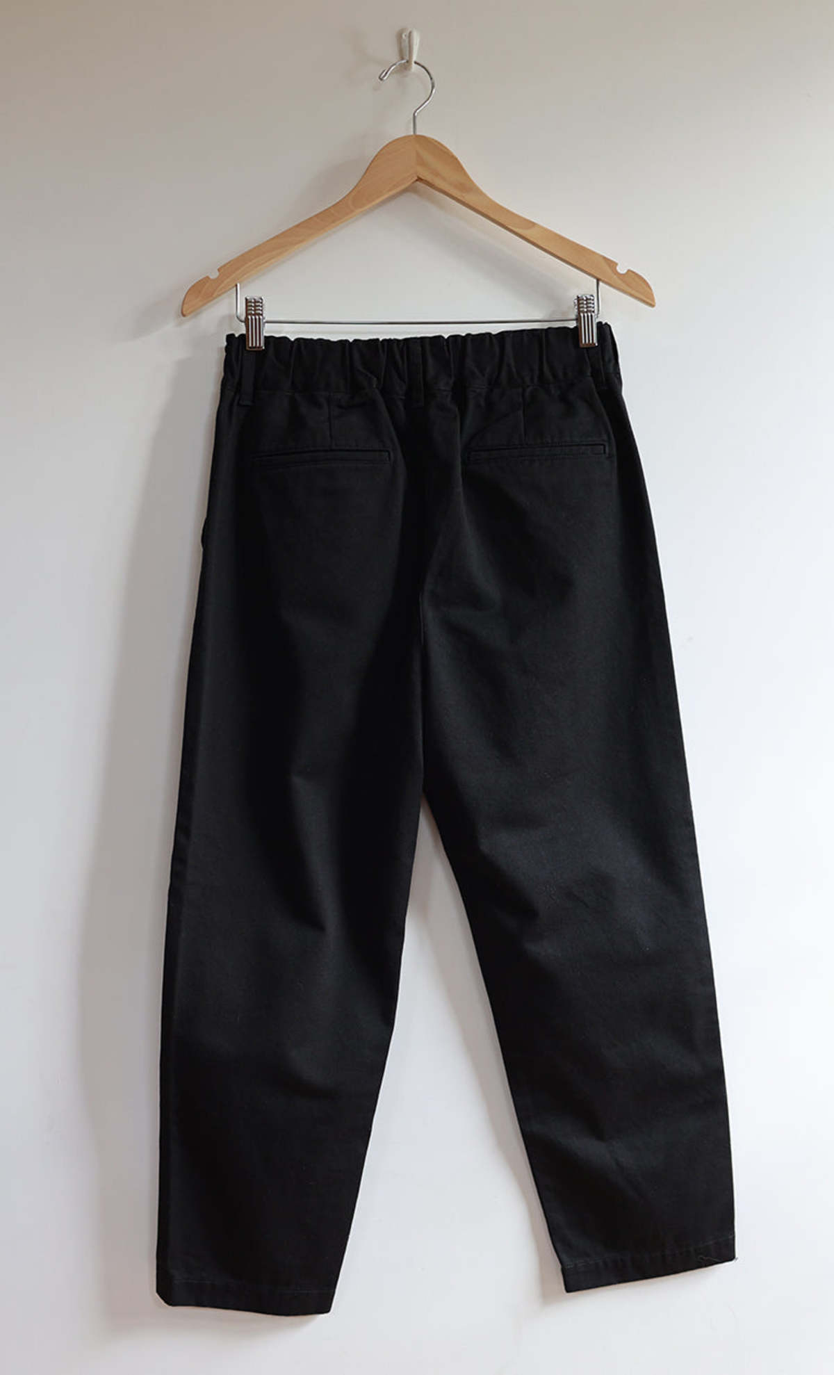 ICHI ANTIQUITES Cropped Sarrouel Pants - Black | Garmentory