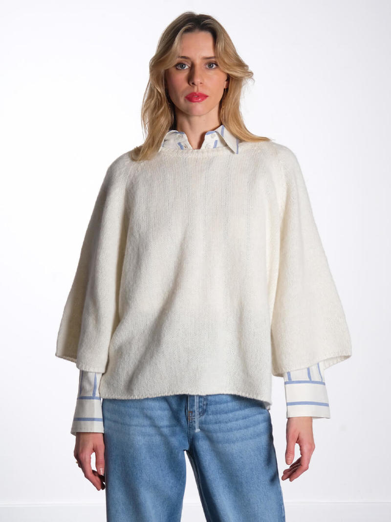Sibin Linnebjerg Robin Knitted Top - Off White
