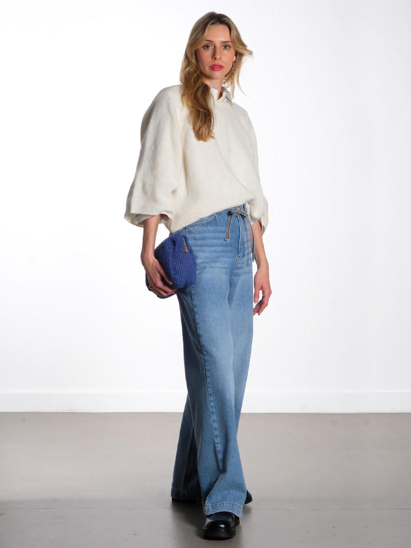 Sibin Linnebjerg Robin Knitted Top - Off White