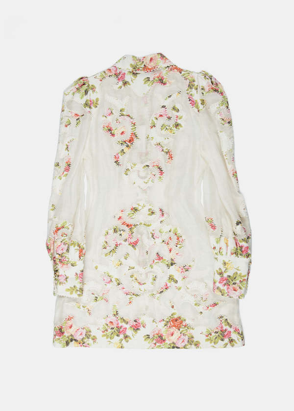 radiate applique shirt dress Zimmermann Radiate Applique Shirt Dress - Multicolor