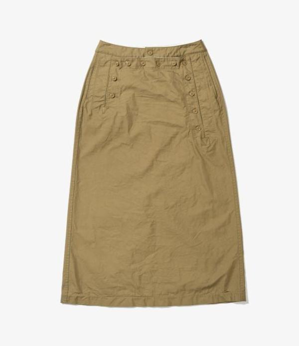 Engineered Garments Mid Skirt - Khaki