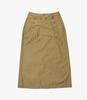 Engineered Garments Mid Skirt - Khaki - Thumbnail 1