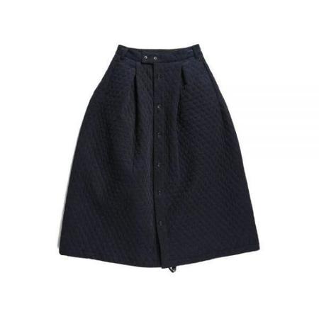 Engineered Garments|SKIRTS (Sailor Skirt B - Dk.Navy Ny Engineered Garments Cotton 8W Corduroy Sailor Skirt - Black