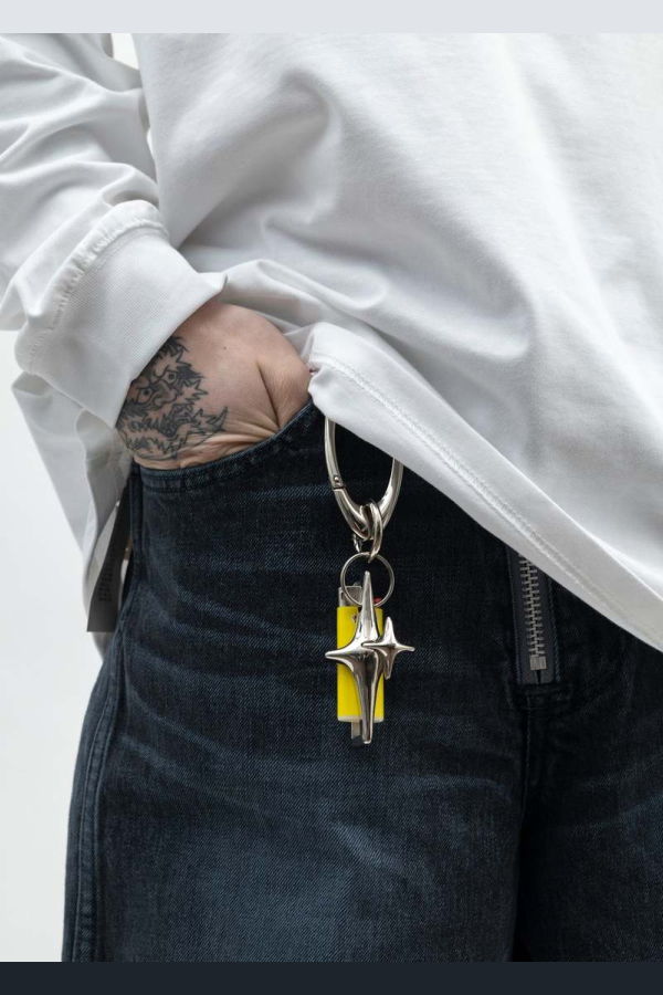 EVERGREEN Star Lighter Oval Key Chain