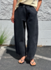 Le Bon Shoppe Arc Pant - Black Denim - Thumbnail 2