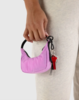 BAGGU Crescent Bag Charm - Peony - Thumbnail 1