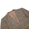 Sundazed 70s Pure New Wool Glen Check Hopsack Weave Sport Coat - Beige - Thumbnail 2