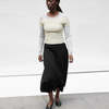 Extreme Cashmere Ease Cashmere Skirt - Shadow - Thumbnail 1