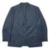 Atelier TORINO by KONEN Reid & Taylor Striped Twill Weave Suit Jacket - Blue - Thumbnail 1