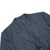 Atelier TORINO by KONEN Reid & Taylor Striped Twill Weave Suit Jacket - Blue - Thumbnail 2