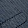 Atelier TORINO by KONEN Reid & Taylor Striped Twill Weave Suit Jacket - Blue - Thumbnail 9