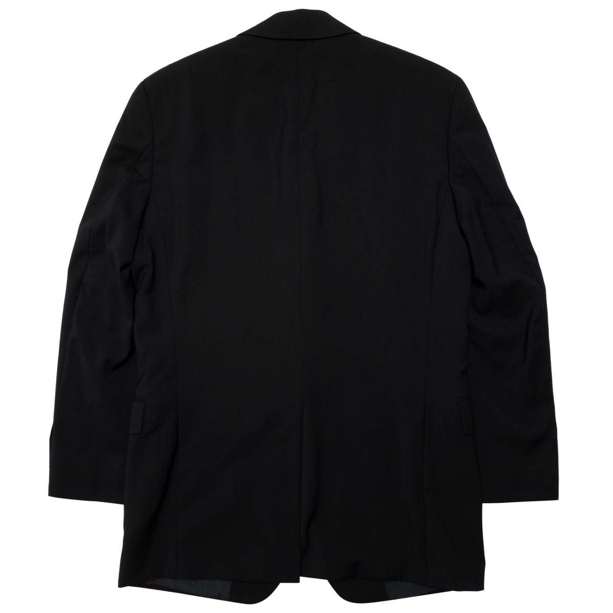 HUGO BOSS 90s Virgin Wool Plain Weave Slim Tailored Jacket - Black - Image 9 of 9