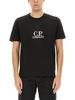 C.P. Company T-Shirt - Black - Thumbnail 1