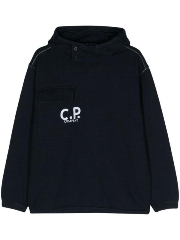 C.P. Company Denim Normal Washed Hoodie