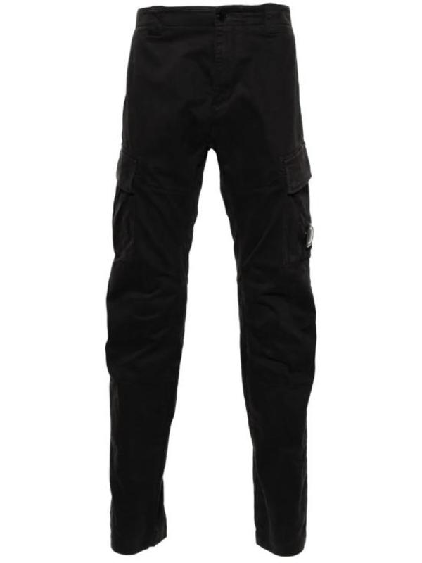 C.P. Company Straight Pants - Black Sand