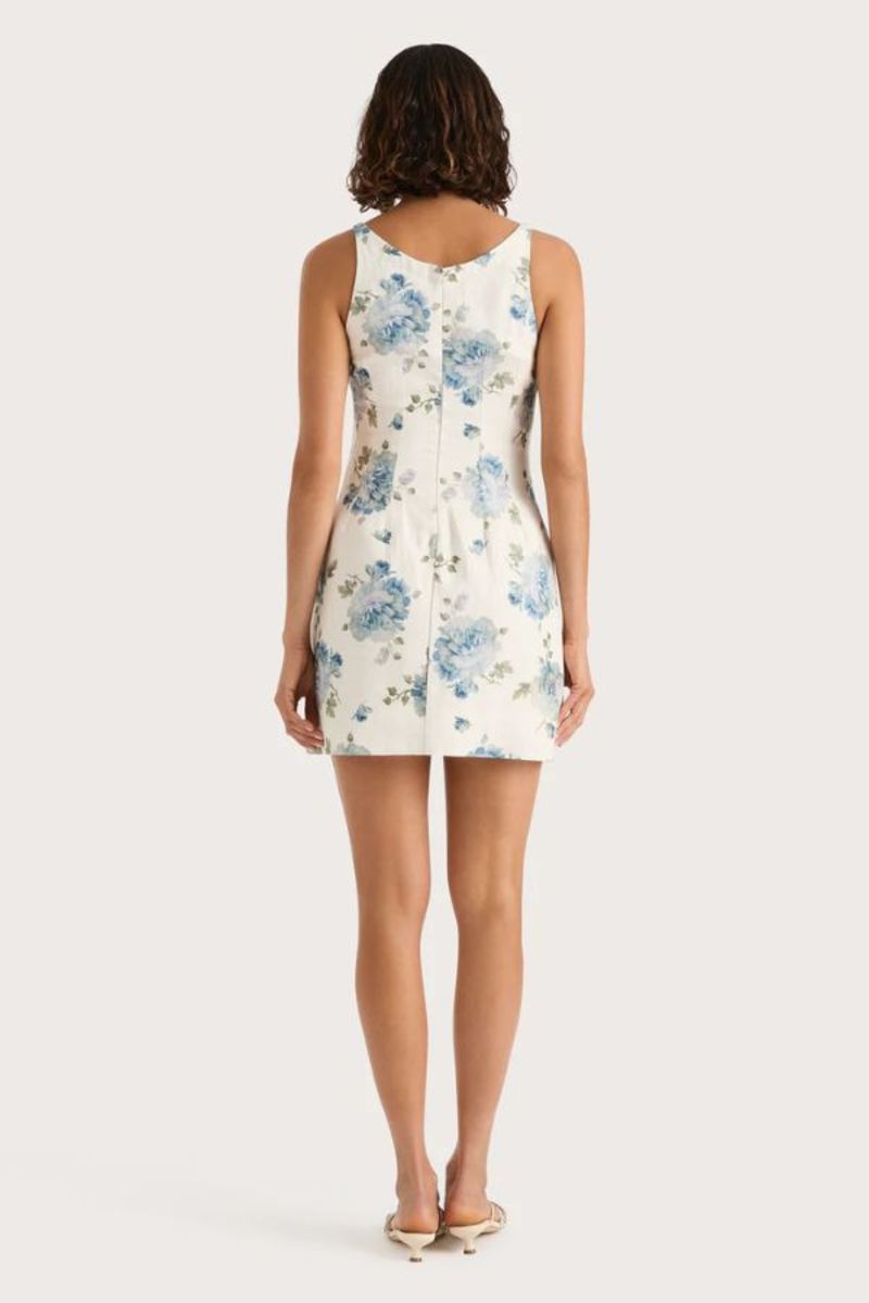 knee length dresses for ladies Faithfull | Women's Sanne Mini Dress Dusty Tomato