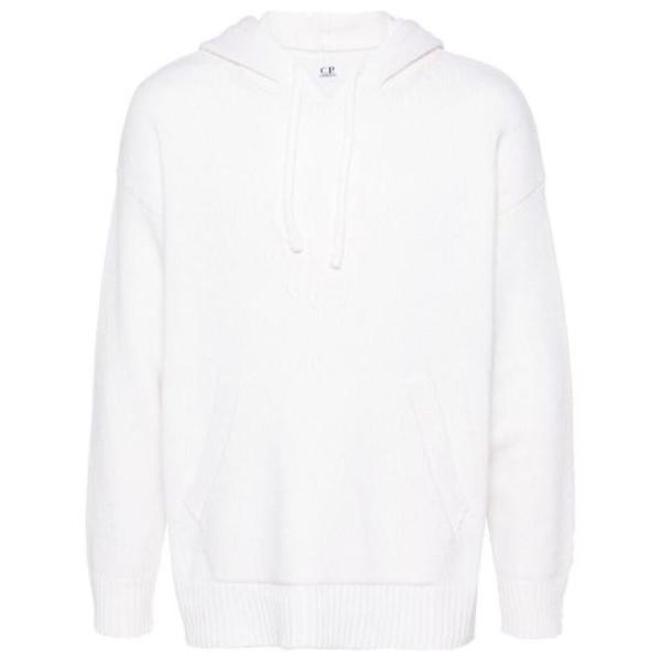 C.P. Company Hoodie - Gauze White C.P. Company Hoodie - Gauze White