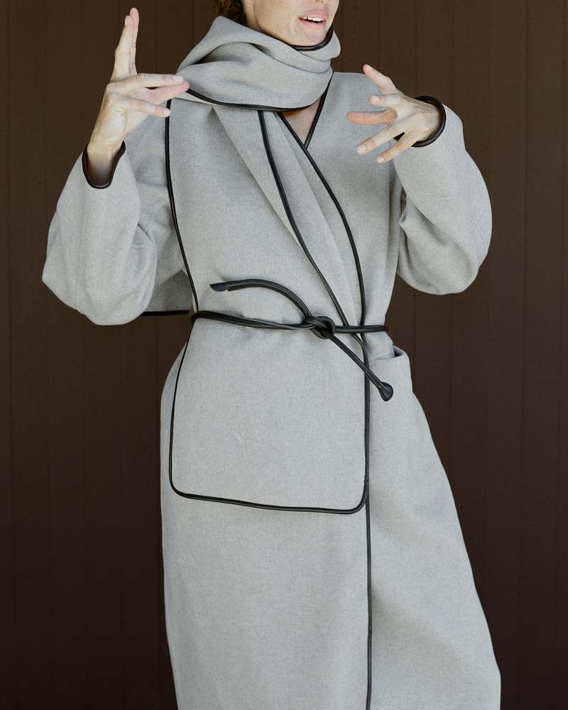 ARE Studio Knot Belt - Pear/Fog ARE Studio Knot Belt - Pear/Fog