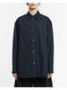 Studio Nicholson Oversized Classic Shirt with Embroidery - Thumbnail 11