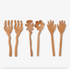 Areaware Serving Friends - Wooden Utensils - Thumbnail 1