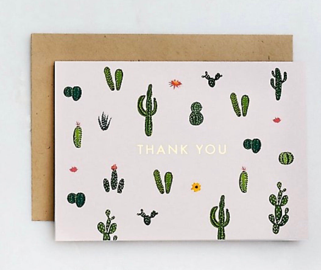 Waste Not Paper Cactus Card Set | Garmentory
