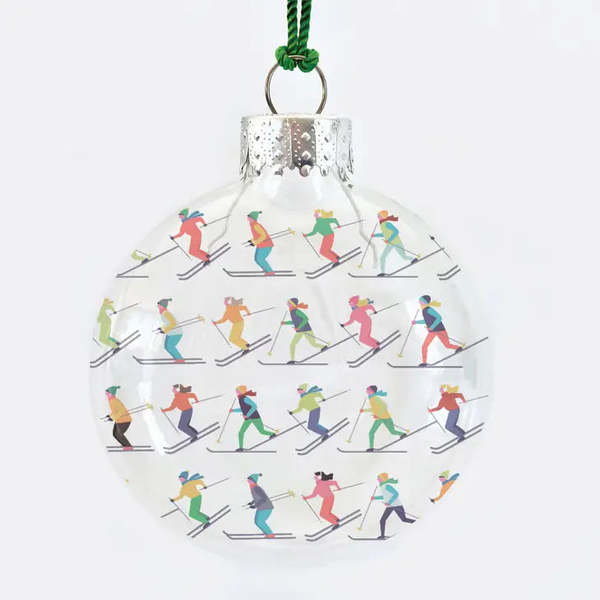skel & co. Ski Day Ornament