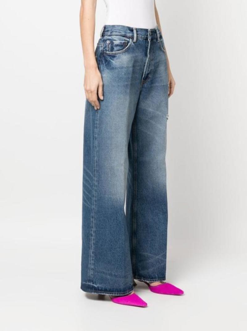 Acne Studios Denim Pants - Mid Blue
