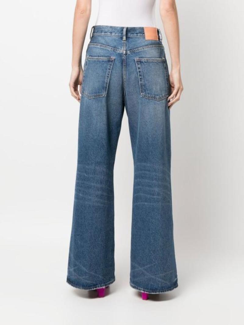 Acne Studios Denim Pants - Mid Blue