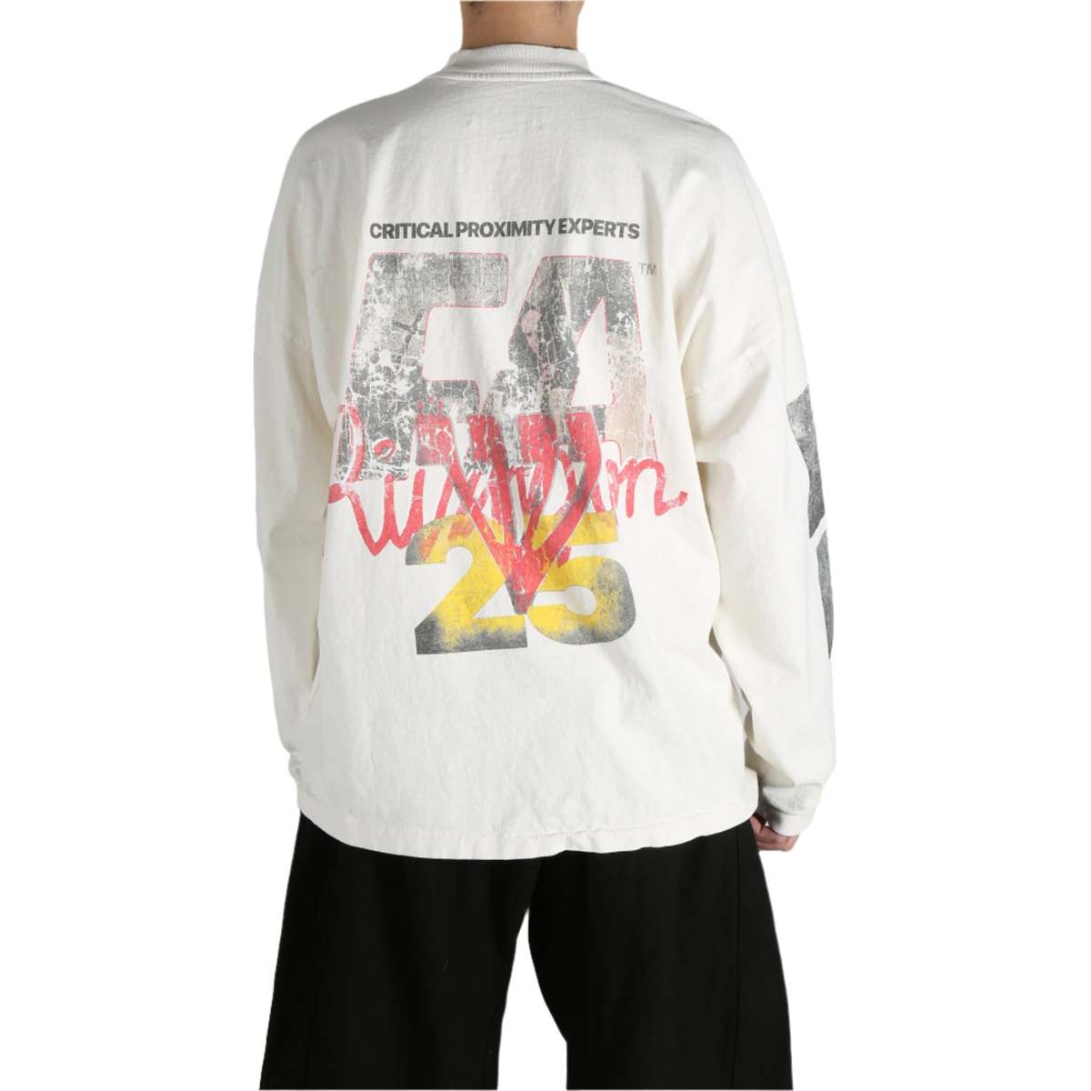 RRR123 Critical Proximity Long Sleeve Tee - Max White | Garmentory
