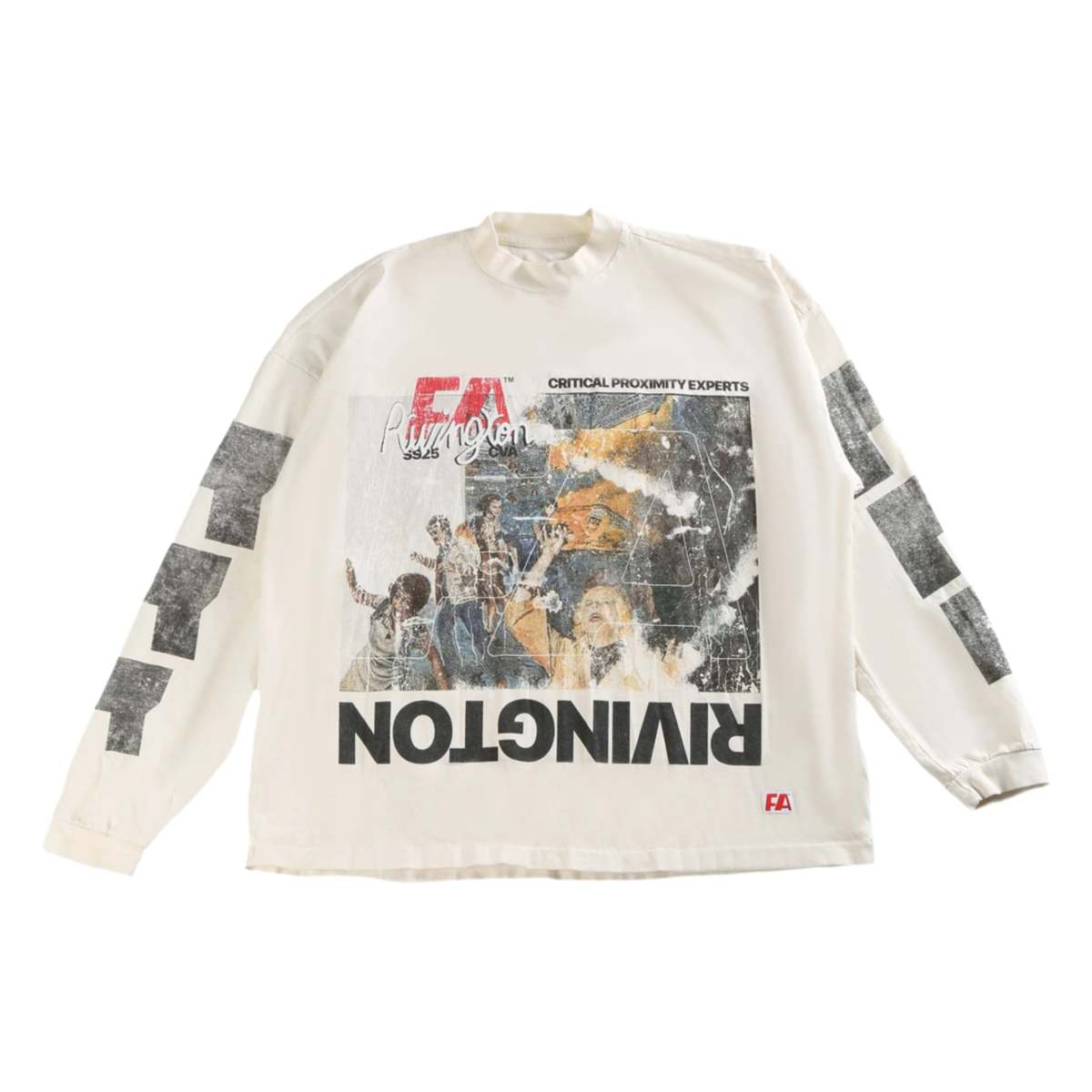 RRR123 Critical Proximity Long Sleeve Tee - Max White | Garmentory