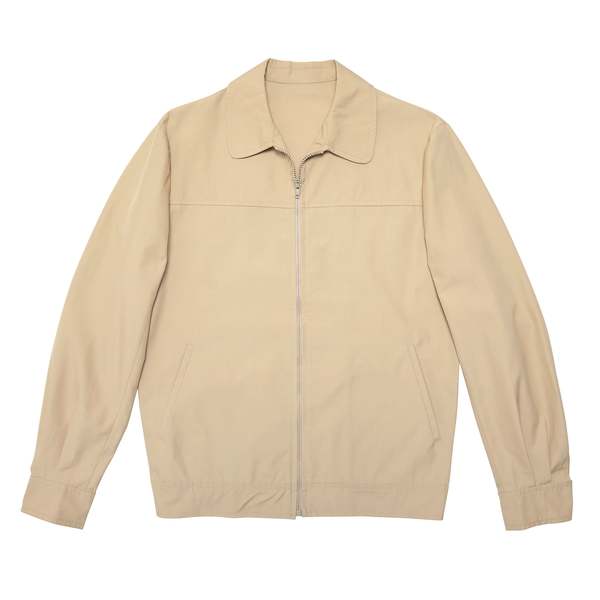 Corton's 60s Vintage Plain Weave Harrington Jacket - Beige Corton's 60s Vintage Plain Weave Harrington Jacket - Beige