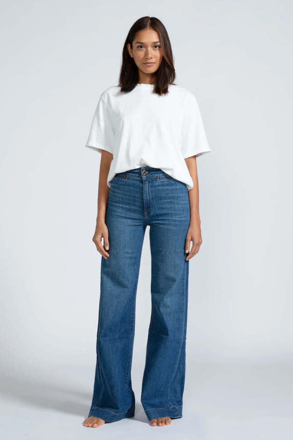 ASKK NY Brighton Wide Leg - Mercury