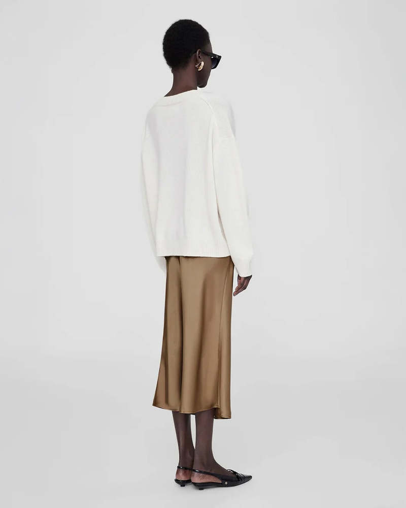 Anine Bing Bar Silk Skirt - Sepia Anine Bing Bar Silk Skirt - Sepia