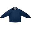 Kongress 70s Trevira Ribbed Collar Half-Zip Pullover - Navy - Thumbnail 1