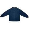Kongress 70s Trevira Ribbed Collar Half-Zip Pullover - Navy - Thumbnail 10
