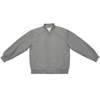 Spieer Coated Plain Weave Structured Bomber Jacket - Gray - Thumbnail 1