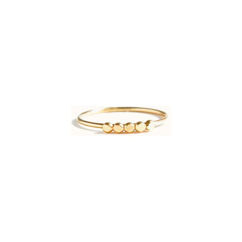 ABLE Selma Five Dot Stacking Ring ABLE Selma Five Dot Stacking Ring