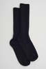 ELEVEN SIX Ali Ribbed Sock - Black - Thumbnail 4