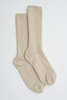 ELEVEN SIX Ali Ribbed Sock - Nude - Thumbnail 6