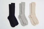 ELEVEN SIX Ali Ribbed Sock - Nude - Thumbnail 7
