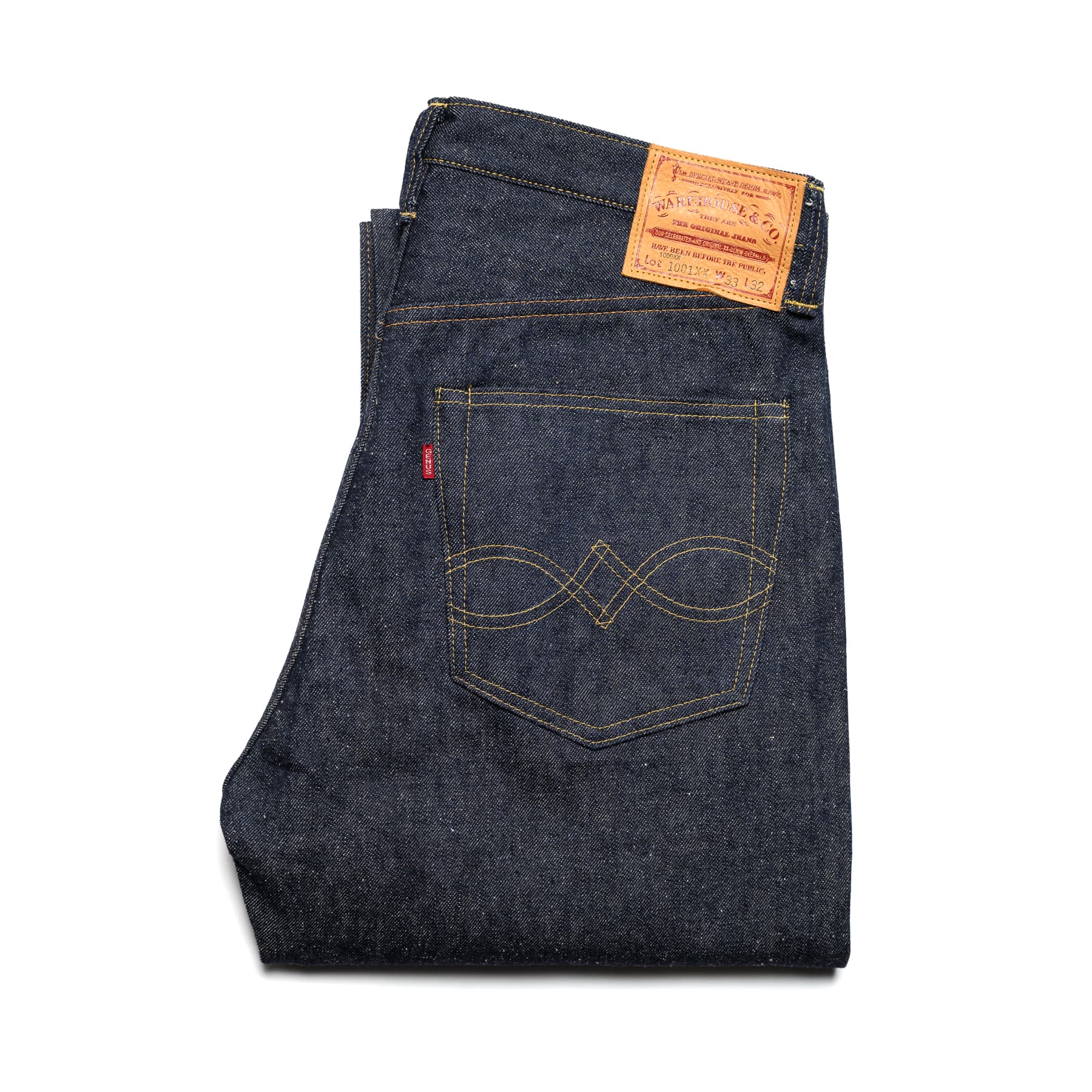 WAREHOUSE Lot 1001XX(1000XX)【1947MODEL】 Warehouse Lot 1001XX(1000XX) 1947 Model Denim – Standard