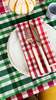 Archive New York Noel Plaid Dinner Napkin - Thumbnail 6