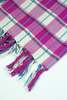 Archive New York San Andres Gingham Kitchen Towel - Pink/White - Thumbnail 5