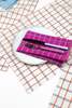 Archive New York San Lucas Plaid Placemat - White & Orange - Thumbnail 2